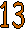 13