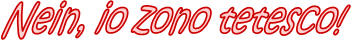 Nein, io zono tetesco!