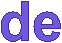 de
