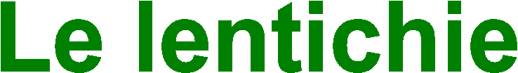 Le lentichie